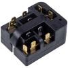 Компрессор для холодильника Electrolux 8081317029 ESD65A R600a (с пусковым реле) 6