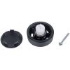 Vacuum Cleaner Wheel with Floor / Carpet Brush Lock Electrolux 140068399017 0