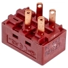 Light Switch (4 contacts) for Cooker Hood Electrolux 50230647005 1