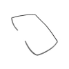 Electrolux Oven Door Seal 3426848028 0
