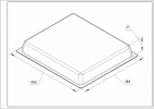 Electrolux 3879056103 Oven Baking Tray 466x385x37mm 0
