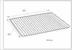 Electrolux 8087937051 Grid 424x361mm for Oven 0