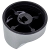 Electric Cooker Knob Zanussi 3550456036 silver 0