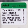 AEG 1326630009 Помпа (насос) Askoll 25W M109 RR0553 для стиральной машины  0