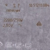 Electrolux 140057321014 Конфорка 2200/750W D=210/120mm для стеклокерамической поверхности  3