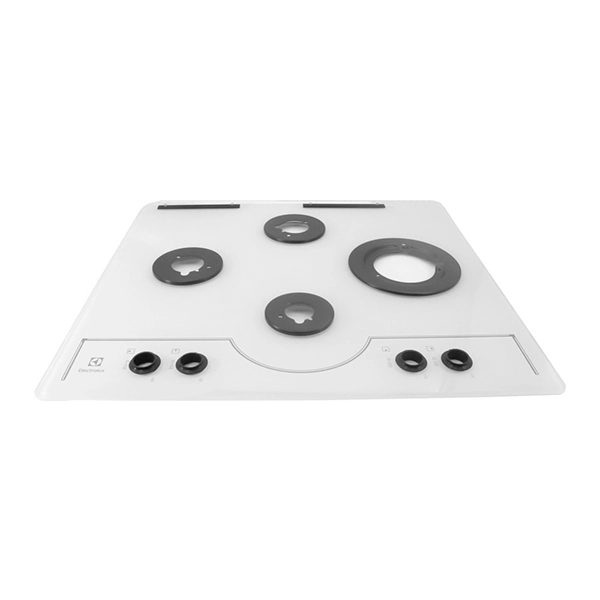 Glass for Electrolux gas cooktop 140053702035 beige