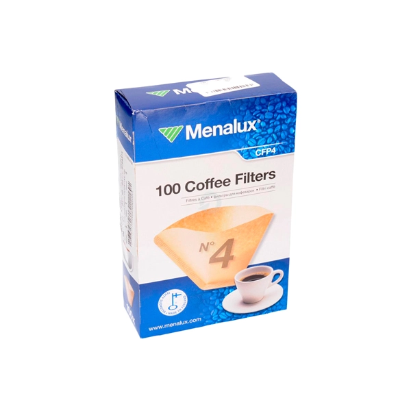 Electrolux 900256314 Paper Filter №4 for Drip Coffee Maker. 100 in Pack