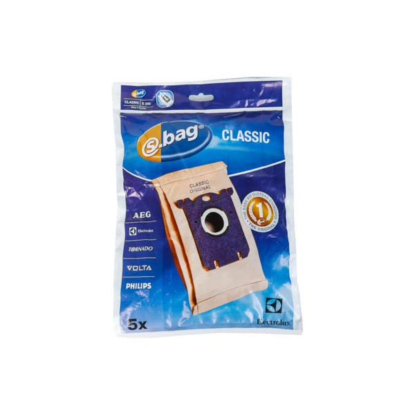 Набір мішків паперових (5шт) E200 S-BAG для пилососа Zanussi 9000844804