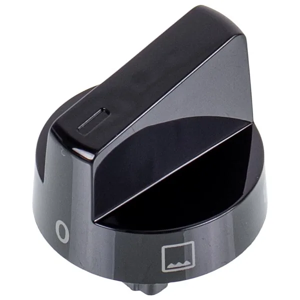 Ручка регулировки горелки для духового шкафа Electrolux 140198831053 черная