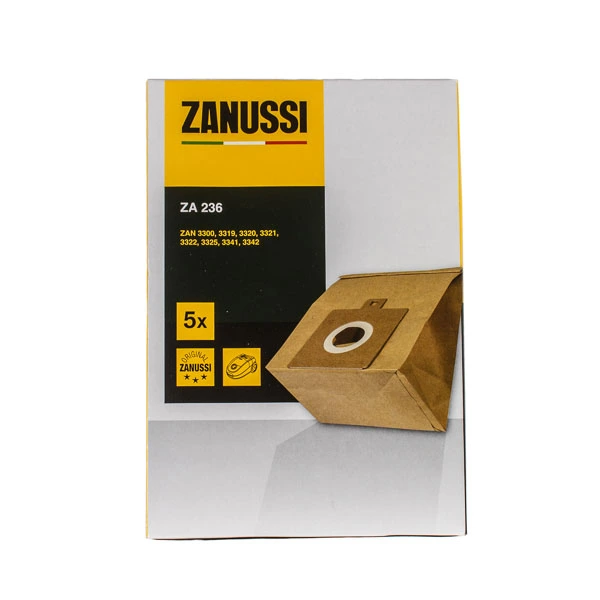Набор мешков бумажных (5шт) для пылесоса Zanussi ZA236 900166461