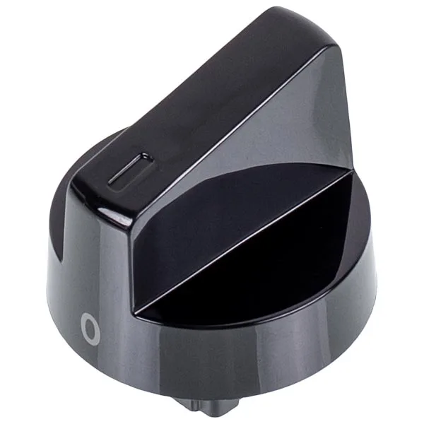 Ручка регулировки для газовой плиты Electrolux 140198829057 черная