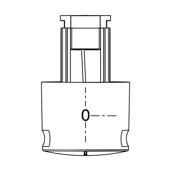 Zanussi 3550437309 Oven Control Knob