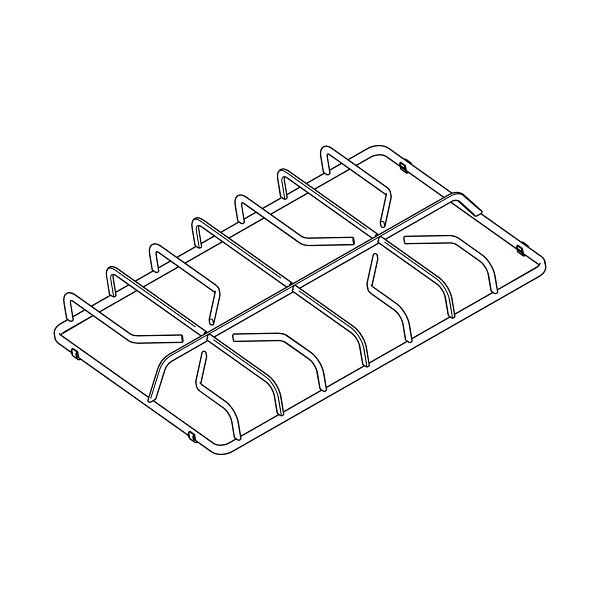 Чугунна решітка (права) для газової поверхні Electrolux 3546323118