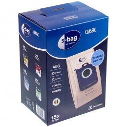 Electrolux 900168800 Набор мешков бумажных (15шт) для пылесоса в интернет магазине Electrolux Spares Electrolux 900168800 Набор мешков бумажных (15шт) для пылесоса