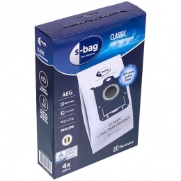 Набір мішків E201S S-BAG (4 шт) для пилососа Electrolux 900168458 (9001684589)