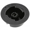 Inner Part Switch Knob for Washing Machine Electrolux 140060788019 black